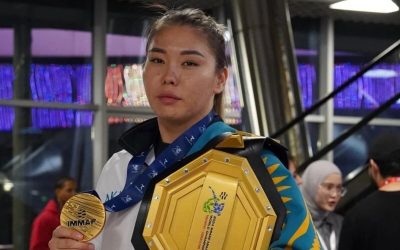 Тарихта тұңғыш рет қазақ қызы ММА-ден әлем чемпионы атанды