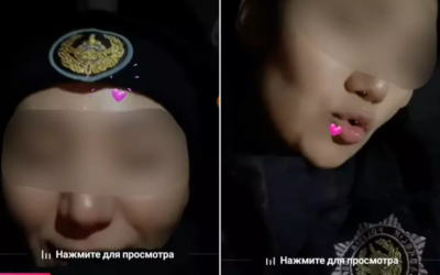 Полиция формасымен тікелей эфирге шыққан: Шымкентте тиктокер жауапқа тартылды