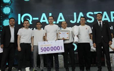 Алматыда Мемлекеттік рәміздер күніне орай «IQ-ALA JASTARY» зияткерлік ойынының финалдық кезеңі өтті