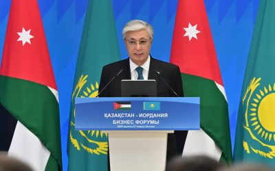 Қасым-Жомарт Тоқаев пен Король ІІ Абдалла Қазақстан-Иордания бизнес-форумына қатысты