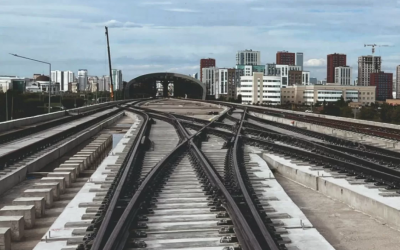 LRT желісінде рельстерді төсеу жұмыстары аяқталды