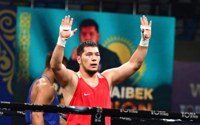 Айбек Оралбай атақты екі дүркін Олимпиада чемпионын жеңді