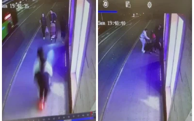 Алматыда екі жасөспірім самокатпен сәби отырған бесікарбаны қағып кетті (ВИДЕО)